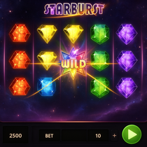 CloverSpin - Starburst Slot Machine - NetEnt
