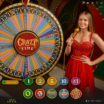 CloverSpin - Crazy Time Slot Machine - Evolution Gaming